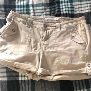 Torrid khaki shorts size 12